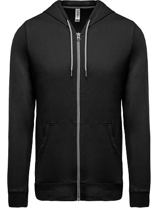Kariban K 438 Mikina s kapucí 20.K438 black