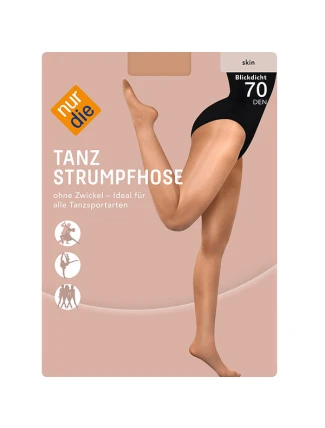 Taneční punčochové kalhoty NUR DIE DANCE PANTYHOSE 70 DEN - NUR DIE - tělová