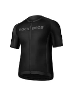 Cyklistický dres Rockbros 15120002007 s krátkým rukávem, velikost XXXXL – černý