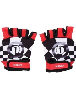 Globber Rukavice 528-100 XS 2+ Nové červené-Racing Jr HS-TNK-000013851