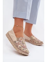 Dámské kožené nazouvací polobotky Maciejka 03512-67 multicolor