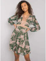 Šaty LC SK 22K 3035.03P tmavě zelená Šaty LC SK 22K 3035.03P tmavě zelená