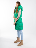 Dámská prošívaná vesta GLANO - zelená