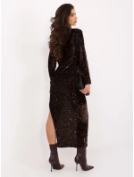 Šaty IT SK 20022.21P hnědé