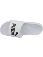 Pánské pantofle Slipper Popcat U 360265-12 bílé - Puma