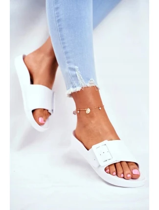 Dámské žabky FF274A391 Bílá - Big Star