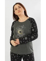 Dámské pyžamo dlouhé The moon