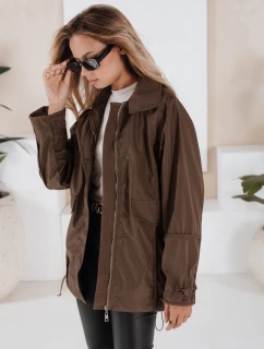 Dámská přechodná bunda ORLANDO hnědá FashionStreet TY3610