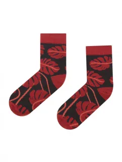 Obrázkové ponožky 80 Funny leaf - Skarpol