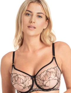 Dámská podprsenka Irina A143 black - Samanta