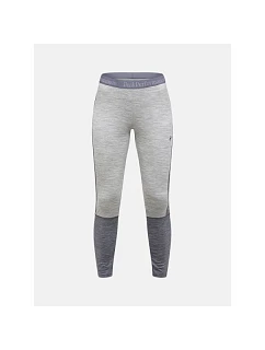 Teplé kalhoty PEAK PERFORMANCE Magic 7/8 Long Johns Wool-blend Baselayer Women, šedé