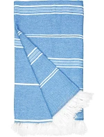 The One Towelling Recycled Hamam Towel Hamam ručník "Recycled" 48.1059 cobalt blue