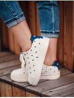 Dámská obuv Vuch Lucky Dots Off White