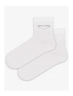 TENKÉ PONOŽKY BARVA 6-11 LET DÍVKY BÍLÁ 27/29 TENKÉ PONOŽKY BARVA 6-11 LET DÍVKY BÍLÁ 27/29