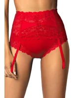 Dámský podvazkový pás 053/3 Carmela red - MAT Dámský podvazkový pás 053/3 Carmela red - MAT