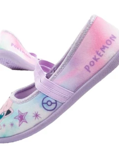 Leomil dětské boty baleríny pantofle pro dívky Pokemon