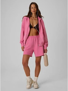 Dámská mikina s kapucí v oversize střihu 4F 4FRSS26TSWSF3189-55S