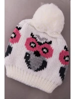 Dámská čepice Owl K340 bílá Dámská čepice Owl K340 bílá