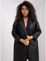 Dámský kabát EM EN 655.91 černý Dámský kabát EM EN 655.91 černý
