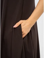 RV SK šaty A1088.29 tmavě hnědé RV SK šaty A1088.29 tmavě hnědé