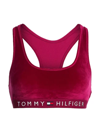Dámská sportovní podprsenka Velour UW0UW03979-VWU - Tommy Hilfiger