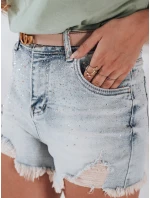 Dámské džínové šortky se zirkony LIKE A STAR modré FashionStreet SY0472