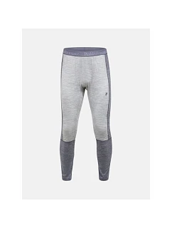 Teplé kalhoty PEAK PERFORMANCE Magic 7/8 Long Johns Wool-blend Baselayer Men, šedé