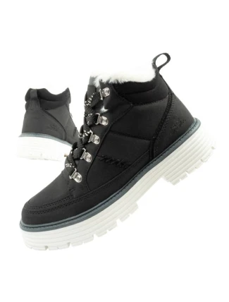 Boty O'neill zimní trappery dámské kotníkové boty zateplené módní černé bílé dámské Boty O'neill zimní trappery dámské kotníkové boty zateplené módní černé bílé dámské