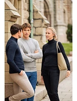James Harvest Ashland Halfzip Unisex svetr s 1/4 zipem 62.2515 navy James Harvest Ashland Halfzip Unisex svetr s 1/4 zipem 62.2515 navy