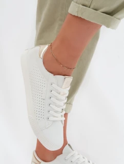 Dámské Tenisky Eko Kůže Big Star TT274020 Bílé