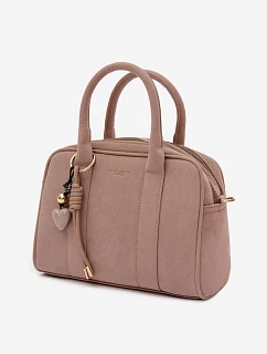 Kufříková Taška Eko Semišová s Přívěskem Béžová Sorielle