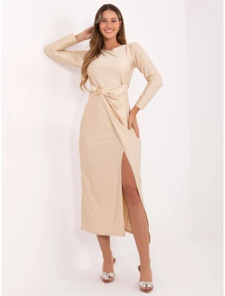 Šaty IT SK 21609.83 světle béžové