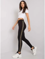 Legíny LA LG T 45.78P černá a zlatá