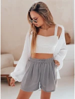 Dámské šortky RELAX TIME grey FashionStreet SY0460 Dámské šortky RELAX TIME grey FashionStreet SY0460