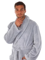 Pánský župan Jack extra 2120 světle šedá - Vestis Pánský župan Jack extra 2120 světle šedá - Vestis
