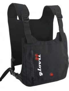 Vyhřívaná vesta Glovii GV1U (univerzální; černá barva)