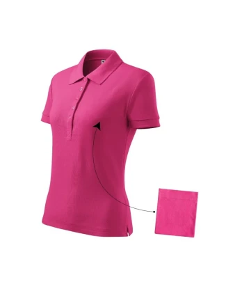 Polokošile Malfini Cotton W MLI-21340 fialová červená Polokošile Malfini Cotton W MLI-21340 fialová červená