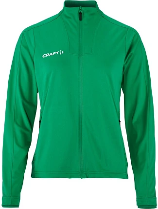 Craft Teamwear Evolve 2.0 Full Zip Jacket W Dámská tréninková bunda 82.4760 team green Craft Teamwear Evolve 2.0 Full Zip Jacket W Dámská tréninková bunda 82.4760 team green