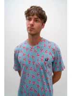 Vamp - Pohodlná pánská noční košile 16614 - Vamp Vamp - Pohodlná pánská noční košile 16614 - Vamp