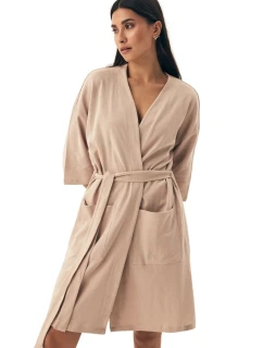 Dámský župan 42779 Nilsa béžový  - HENDERSON