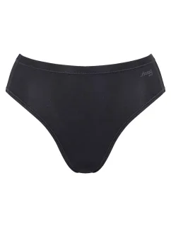 Dámské kalhotky GO Daily Cotton Tai - BLACK - černé 0004 - SLOGGI