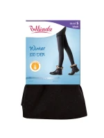 Dámské zimní punčocháče, extra hřejivé WINTER 100 DEN - BELLINDA - animal print