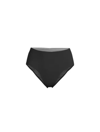 CASALL Bikiny s vysokým pasem a detaily na zádech Hipster kalhotky černé CASALL Bikiny s vysokým pasem a detaily na zádech Hipster kalhotky černé