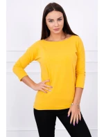 Halenka ležérní hořčicová