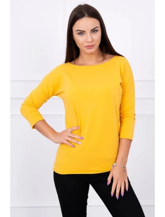 Halenka ležérní hořčicová