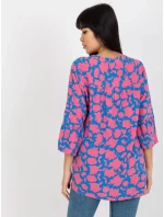 Dámská halenka D73771M11062C růžová - FPrice Dámská halenka D73771M11062C růžová - FPrice