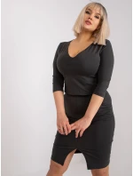 Šaty RV SK 7825.41 tmavá khaki Šaty RV SK 7825.41 tmavá khaki