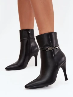 Boty na podpatku model 217722 Step in style