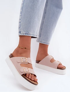 Klapky na platformě model 229728 Step in style