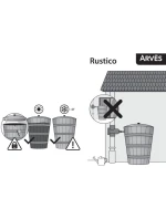 Sud na dešťovou vodu pro děti RUSTICO 275L UMBRA WOOD